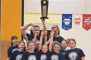 NRC Girls BB wins Reserve Champion at Vernon Invitational 2023-2024