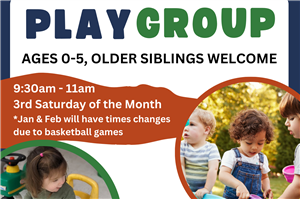 Partial playgroup flyer