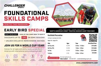 Challenger Soccer 2026