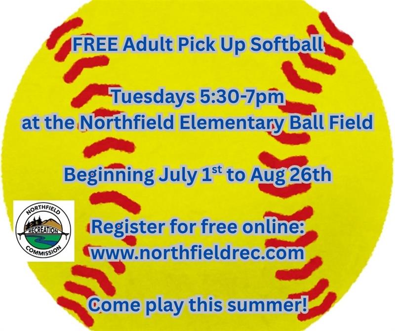 Adult Pick Up Softball 2025