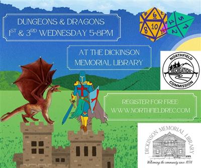 Generic D and D flyer 2025